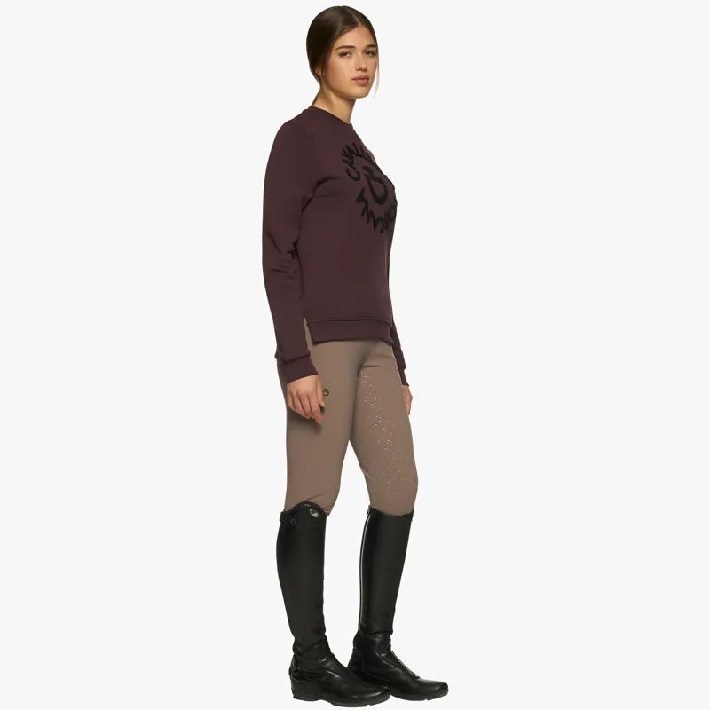 Cavalleria Toscana Orbit Sweatshirt Dark Purple-1